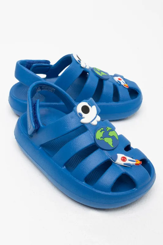 Caged Sandal Blue sold by Ackermas