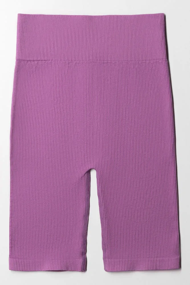 Seamless Cycle Shorts Purple sold by Ackermas product image thumbnail 3