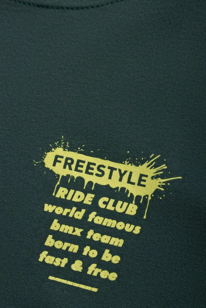 Short Sleeve T-Shirt Dark Green sold by Ackermas product image thumbnail 2