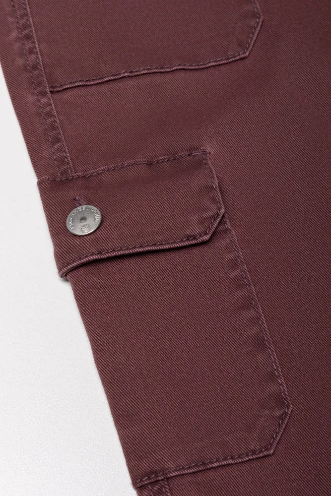 Cargo Straight Leg Denim Jeans Pink sold by Ackermas product image thumbnail 3