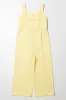 Lace Trim Jumpsuit Yellow sold by Ackermas