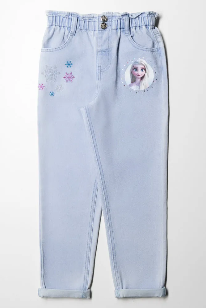 Frozen Paperbag Denim Light Wash sold by Ackermas