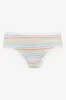 7 Pack Rainbow Printed Bikini Panties Multi sold by Ackermas