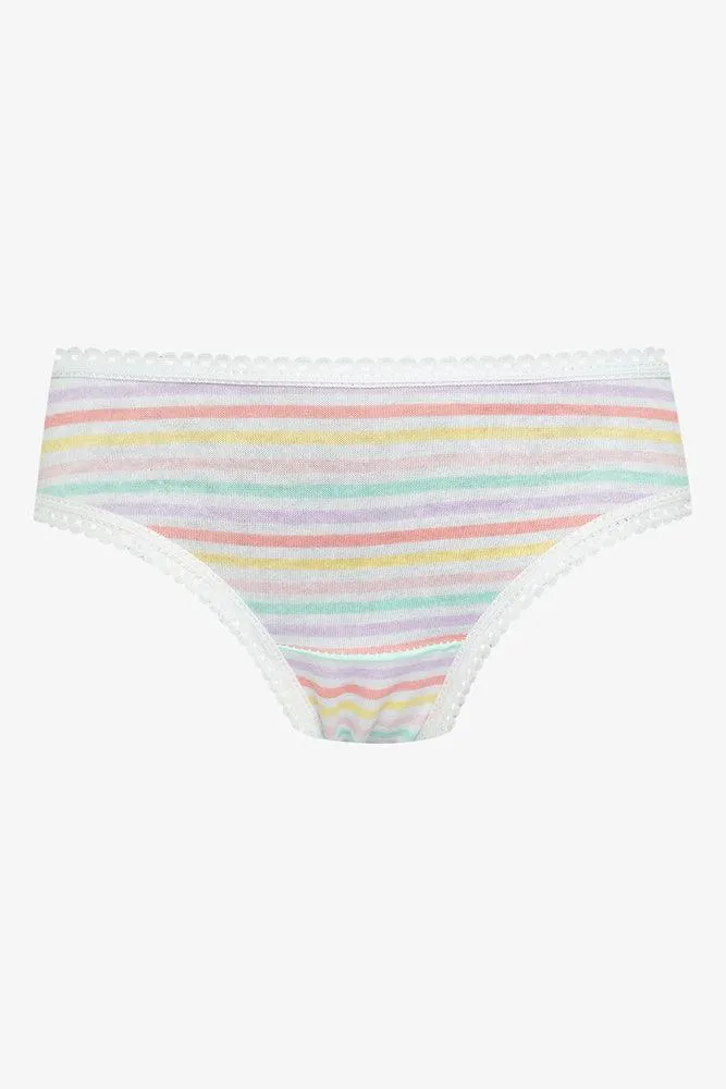7 Pack Rainbow Printed Bikini Panties Multi sold by Ackermas product image thumbnail 2