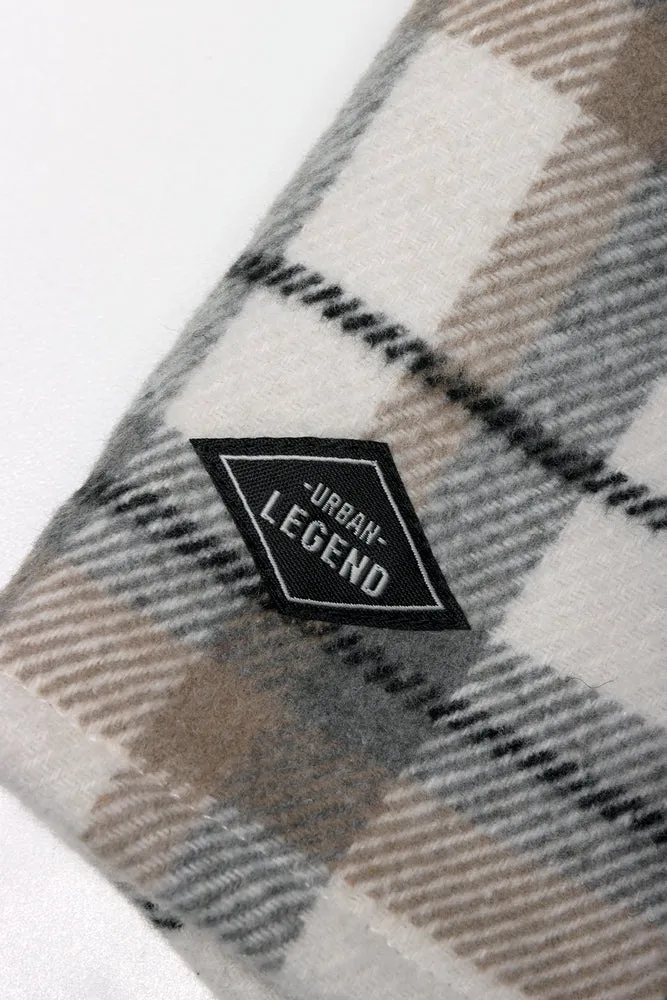 Check Jacket White And Black sold by Ackermas product image thumbnail 4