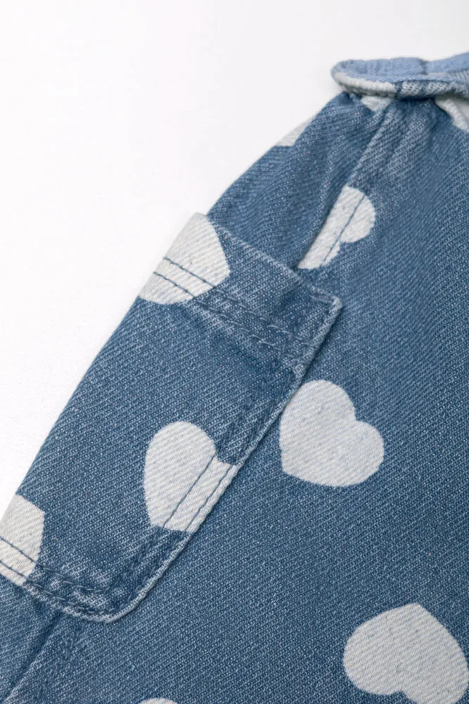 Dungaree And T-Shirt Set Blue sold by Ackermas product image thumbnail 3