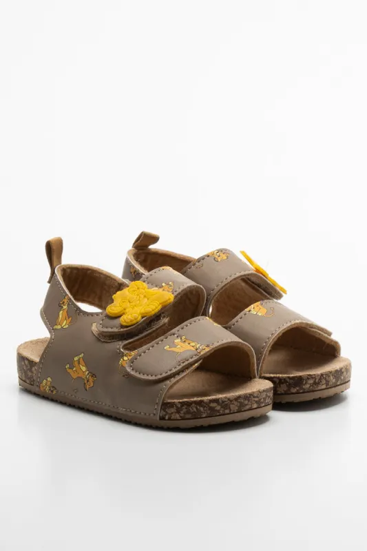 Simba Double Strap Sandal Natural sold by Ackermas