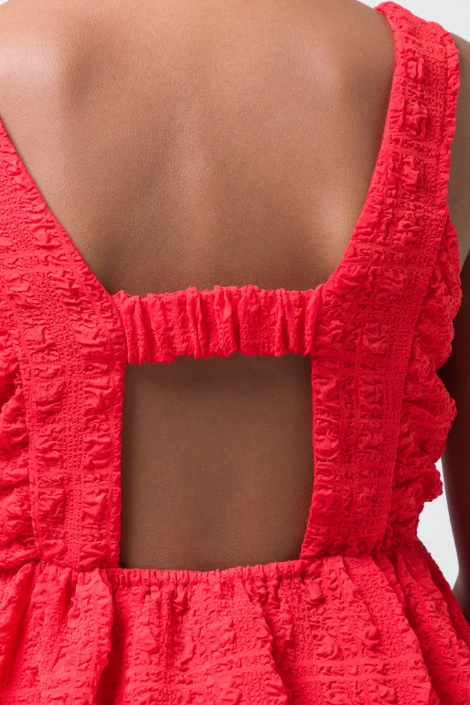 Sleeveless Dress Red sold by Ackermas product image thumbnail 4