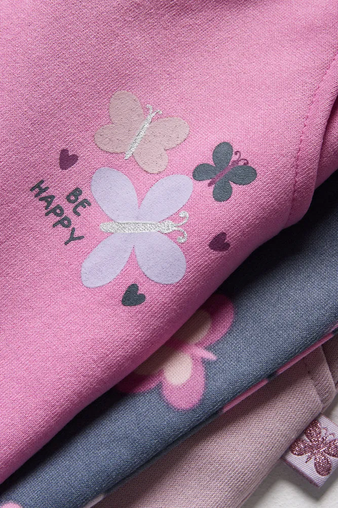 3 Pack Butterfly Trackpants Pink sold by Ackermas product image thumbnail 2