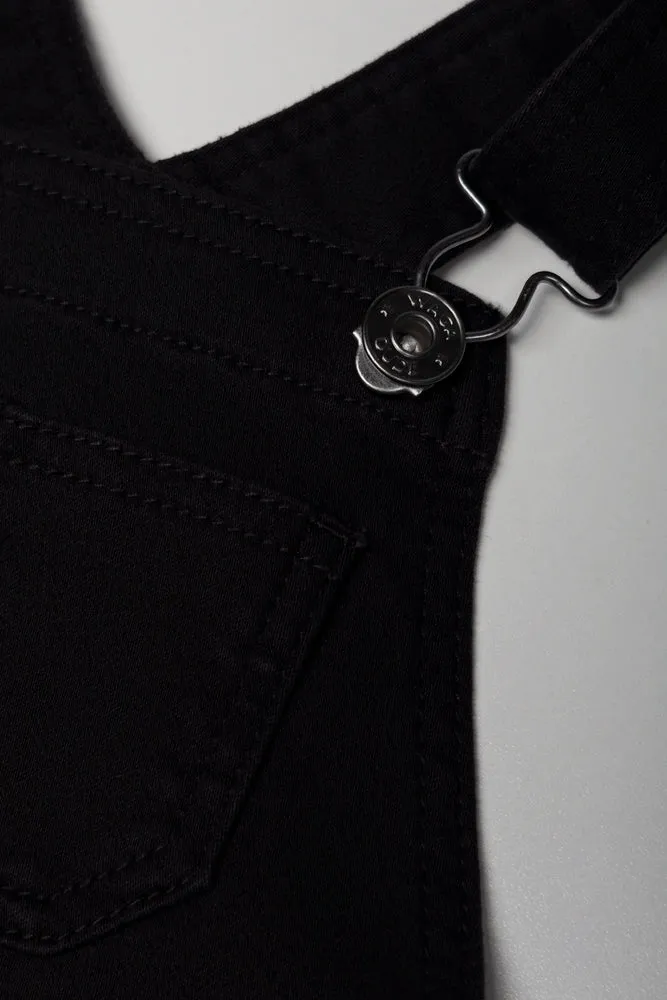 Denim Dungaree Short Black sold by Ackermas product image thumbnail 2