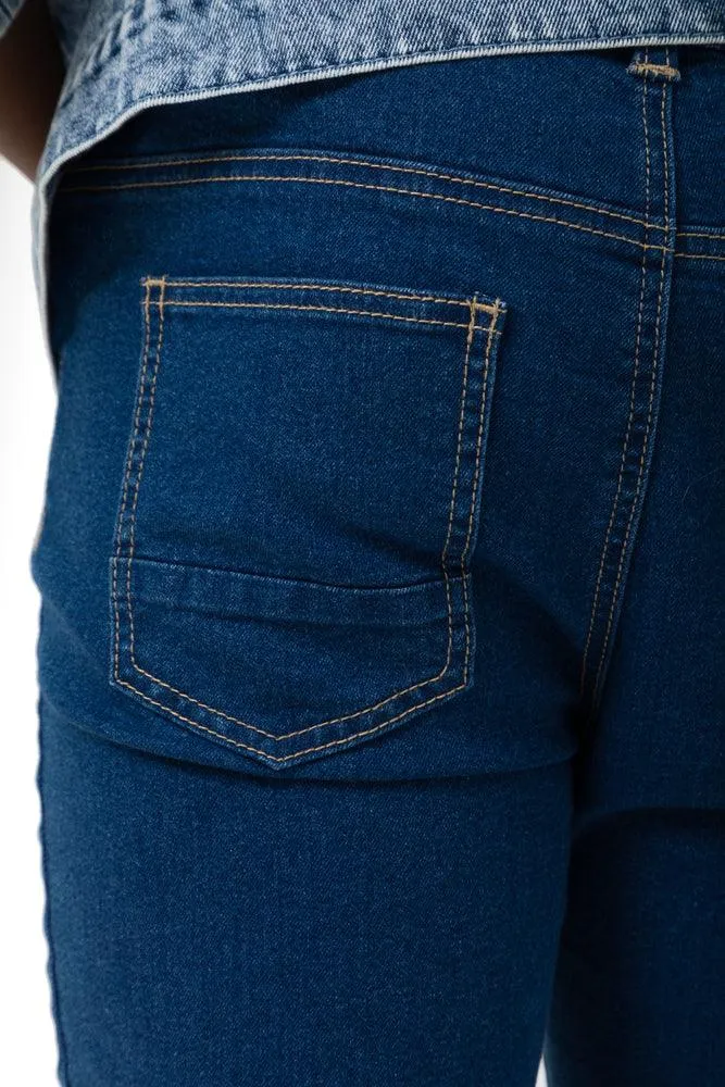 Skinny Denim Jeans Blue sold by Ackermas product image thumbnail 4