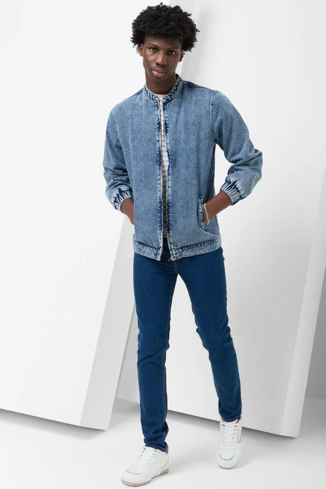 Skinny Denim Jeans Blue sold by Ackermas