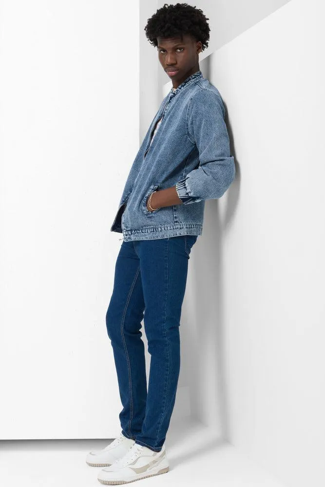 Skinny Denim Jeans Blue sold by Ackermas product image thumbnail 2