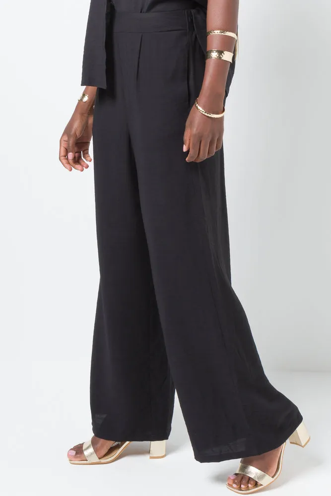 Wide Leg Pants Black sold by Ackermas product image thumbnail 2