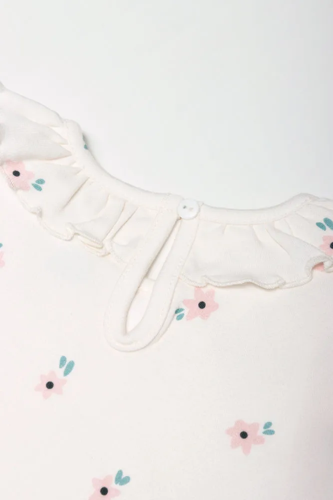 Corduroy Pinafore Dress Set Pink sold by Ackermas product image thumbnail 5