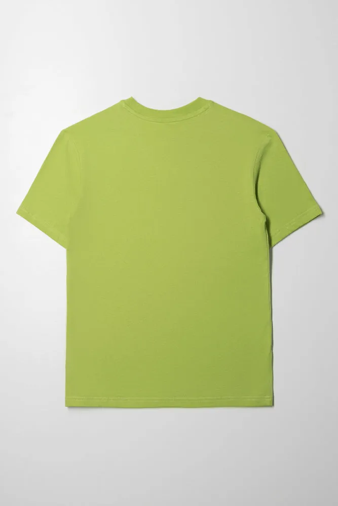 Short Sleeve T-Shirt Green sold by Ackermas product image thumbnail 3