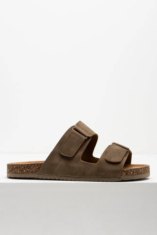 Double Strap Sandal Brown sold by Ackermas product image thumbnail 2