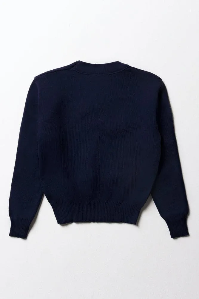 Unisex School Long Sleeve Jersey Navy sold by Ackermas product image thumbnail 4