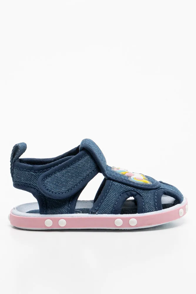 Foxing Closed Sandal Denim sold by Ackermas product image thumbnail 2