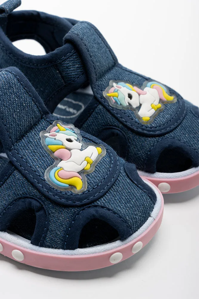 Foxing Closed Sandal Denim sold by Ackermas product image thumbnail 3