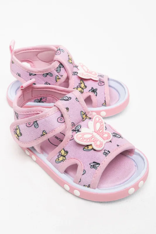 Butterfly Sandal Pink sold by Ackermas