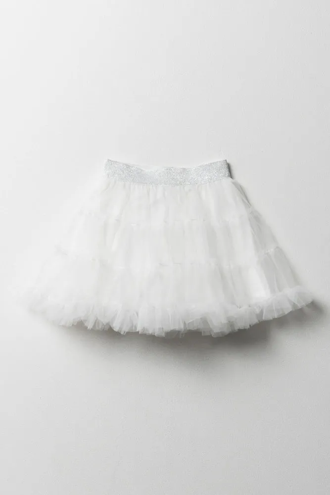 Tutu Skirt White sold by Ackermas