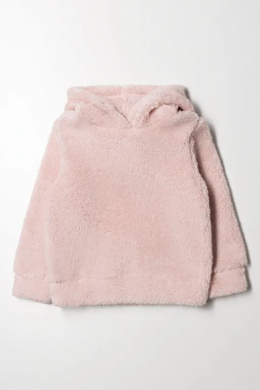 Sherpa Hoody Pink sold by Ackermas