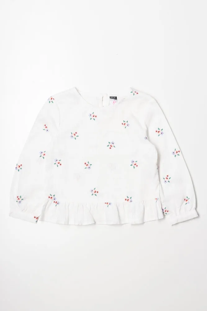 Shirt & Skirt Set White sold by Ackermas product image thumbnail 2