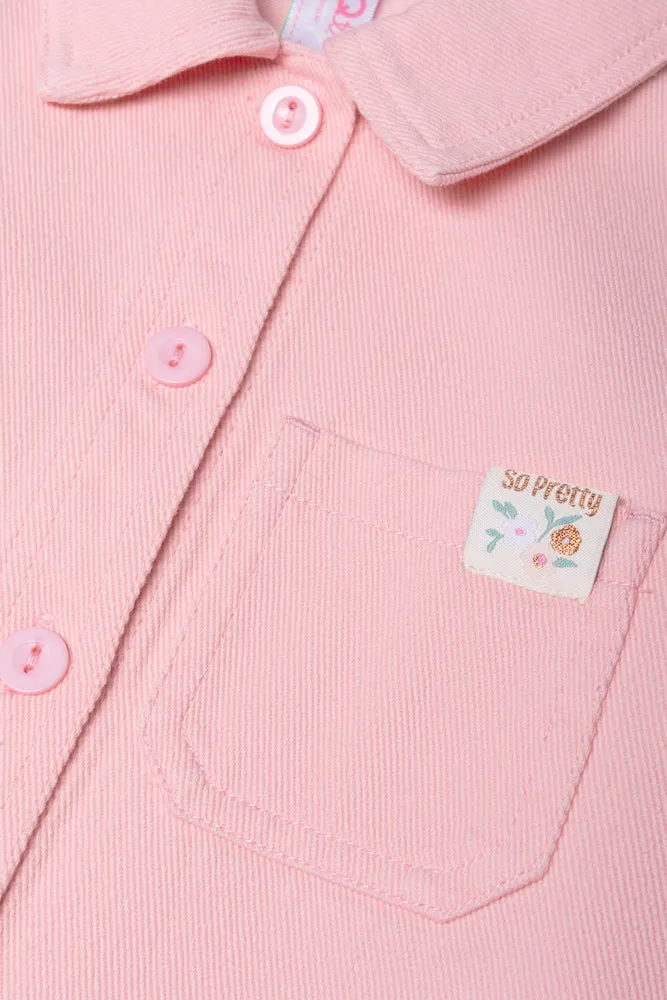 Denim Shirt Pink sold by Ackermas product image thumbnail 2