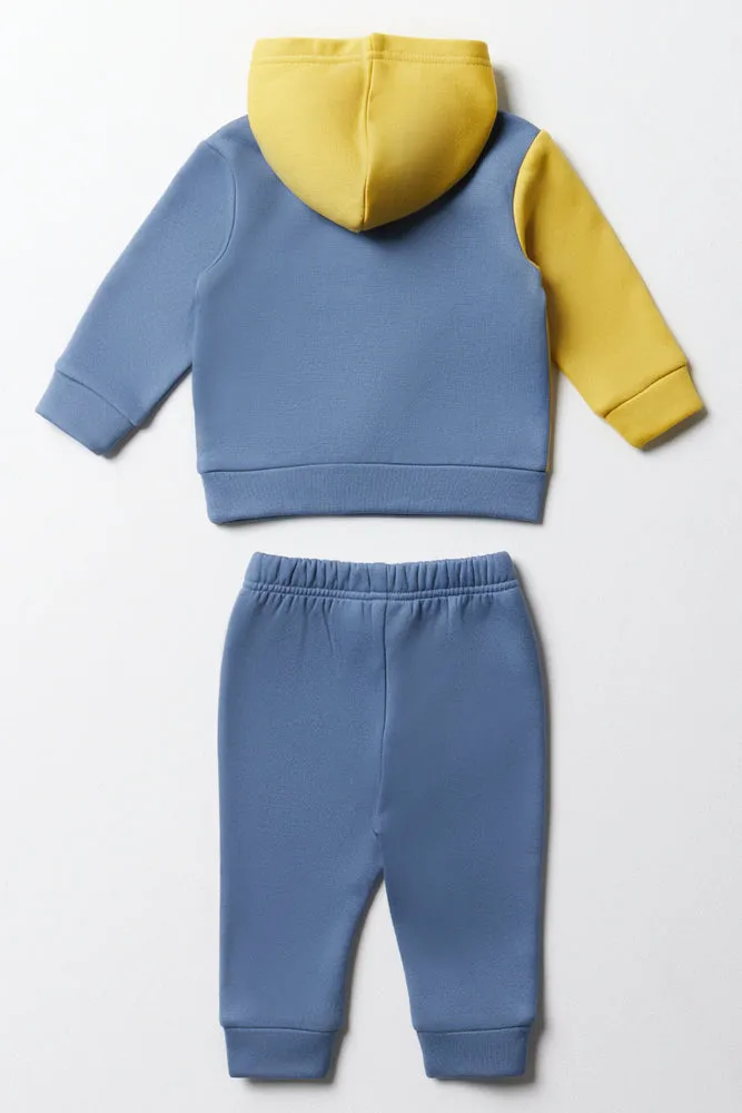 Colourblock Tracksuit Blue sold by Ackermas product image thumbnail 5