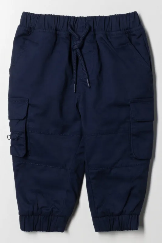 Cargo Pants Navy sold by Ackermas