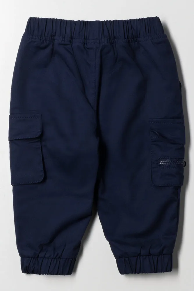 Cargo Pants Navy sold by Ackermas product image thumbnail 3