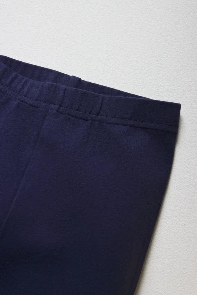 2 Pack Crop Leggings Yellow And Navy sold by Ackermas product image thumbnail 2