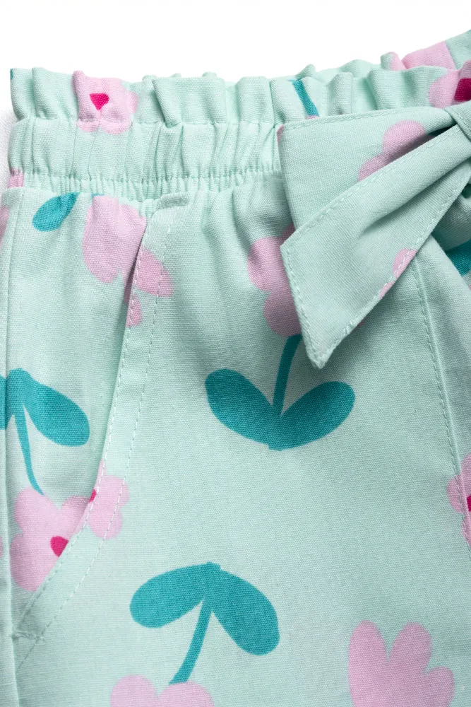 Floral Shorts Mint sold by Ackermas product image thumbnail 2