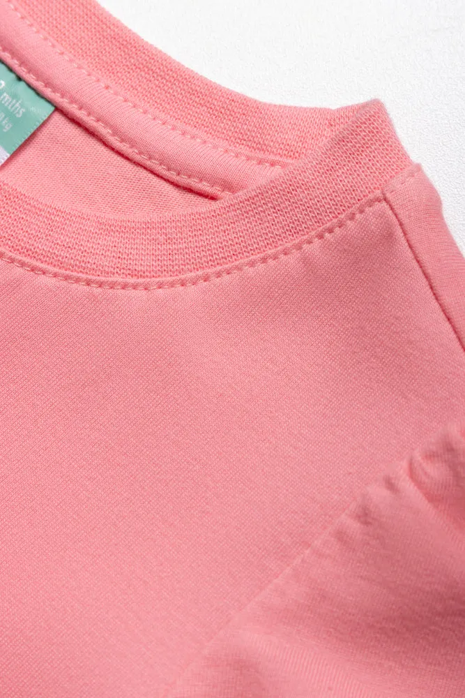 Crew Neck T-Shirt Pink sold by Ackermas product image thumbnail 3