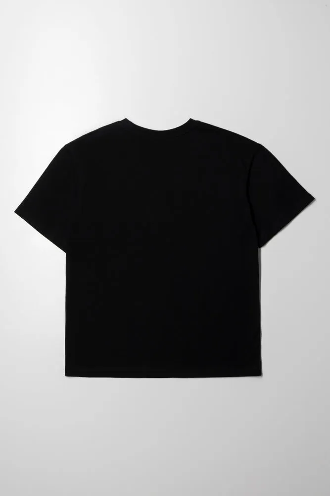 San Fransisco Oversized T-Shirt Black sold by Ackermas product image thumbnail 3