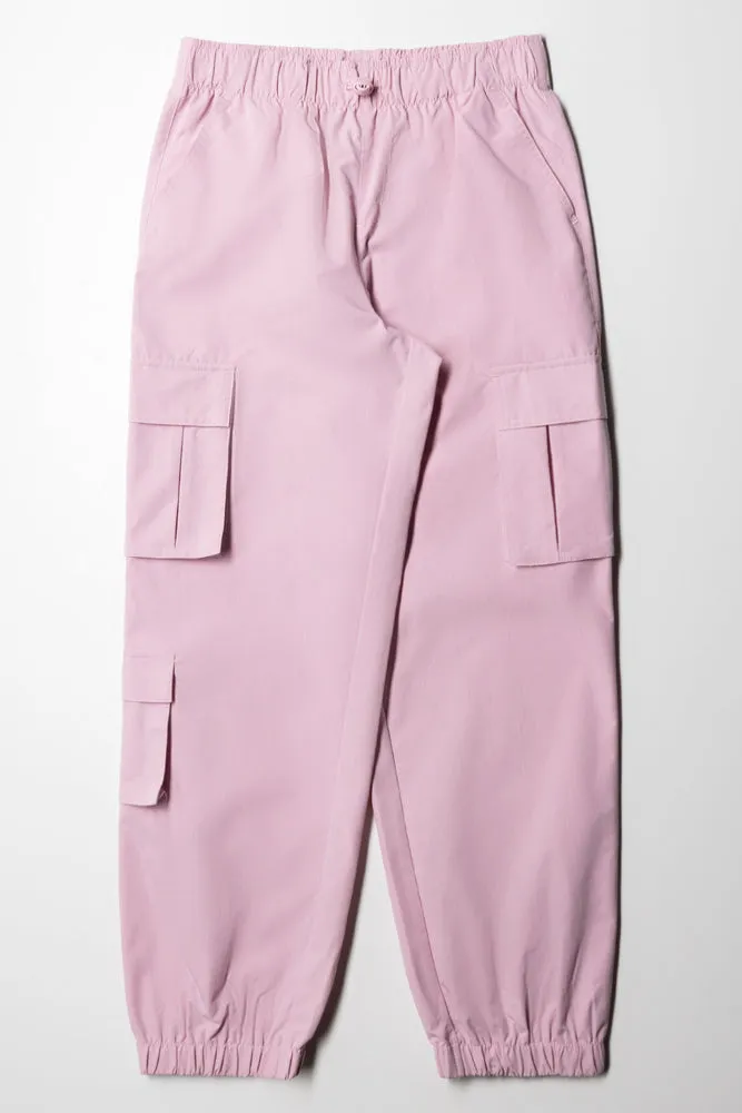 Cargo Ribstop Trouser Pink sold by Ackermas