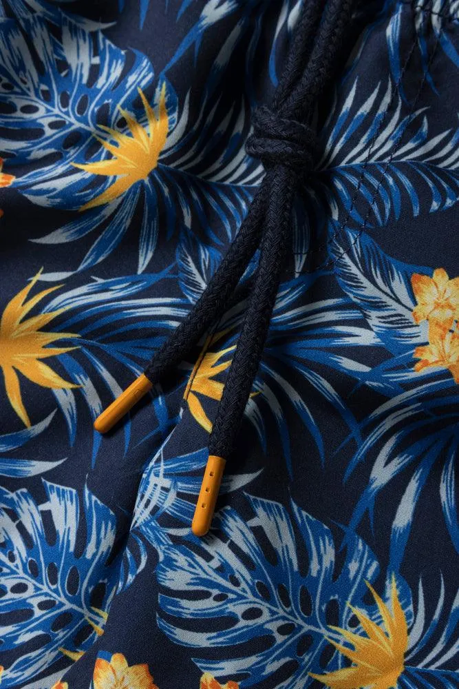 Tropical Swim Shorts Navy sold by Ackermas product image thumbnail 2