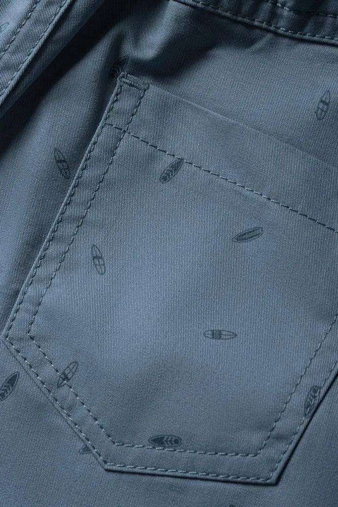 Belted Chino Shorts Blue sold by Ackermas product image thumbnail 3