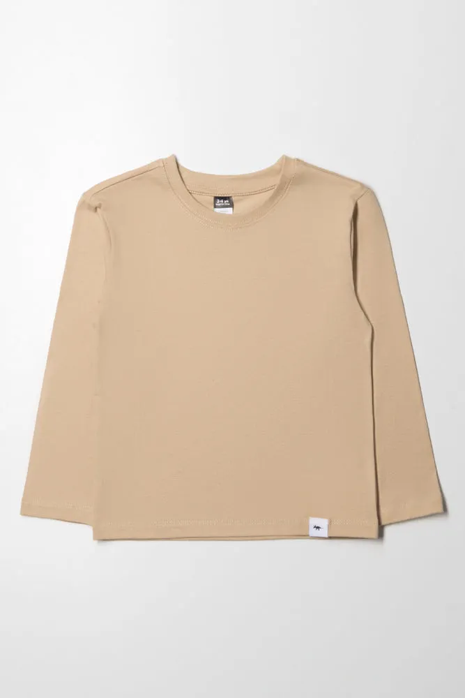 Long Sleeve T-Shirt Natural sold by Ackermas