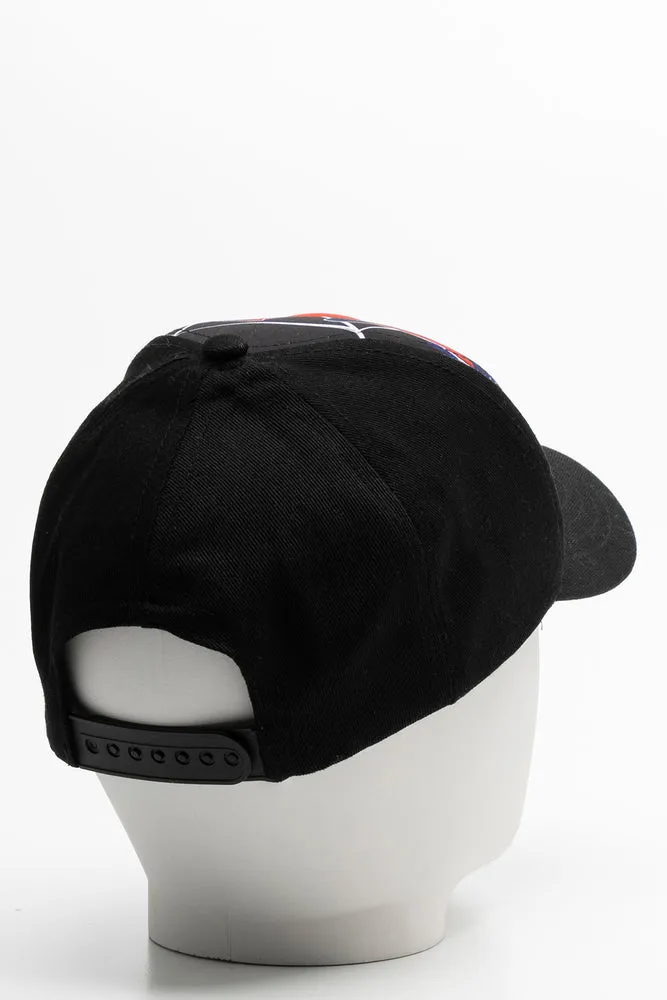 Spider-Man Peak Cap Black sold by Ackermas product image thumbnail 2