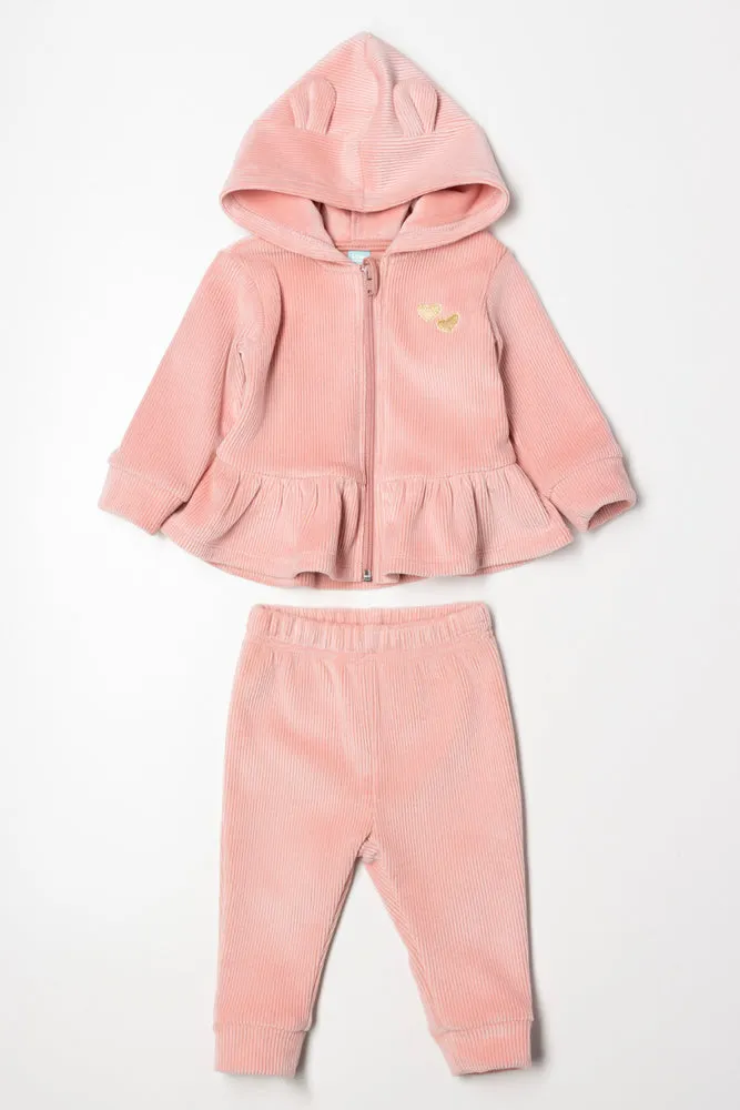 Hooded Tracksuit Pink sold by Ackermas