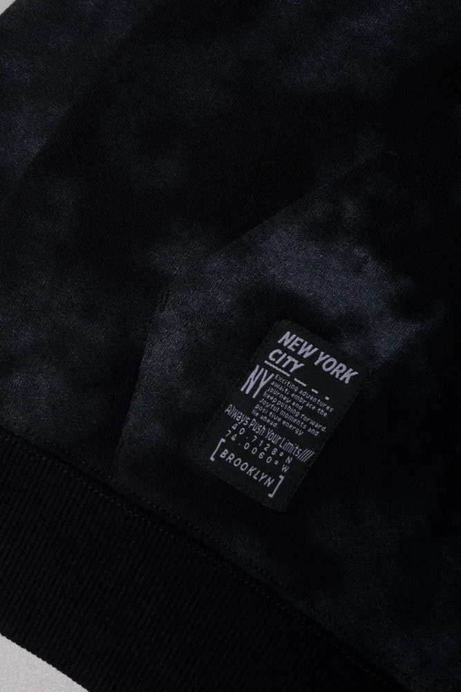 Tie Dye Hoodie Dark Grey sold by Ackermas product image thumbnail 2