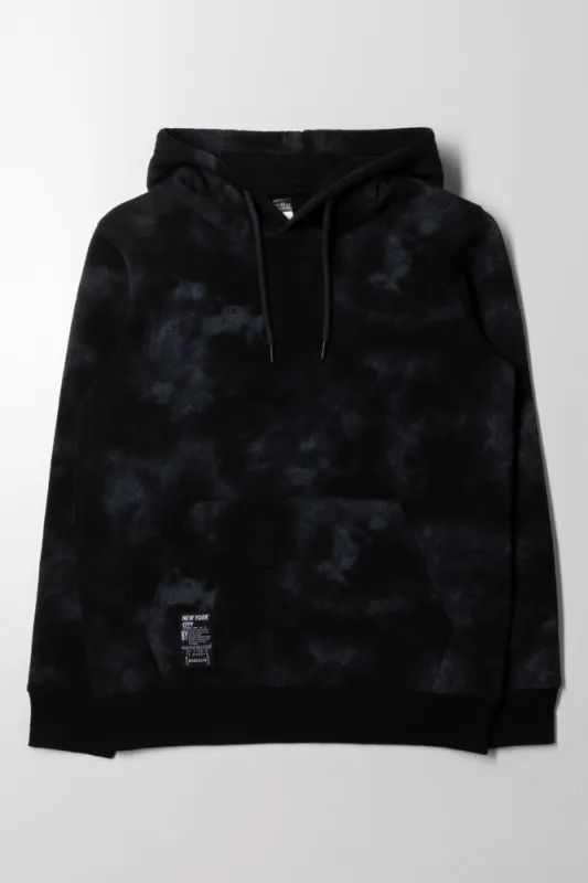 Tie Dye Hoodie Dark Grey sold by Ackermas