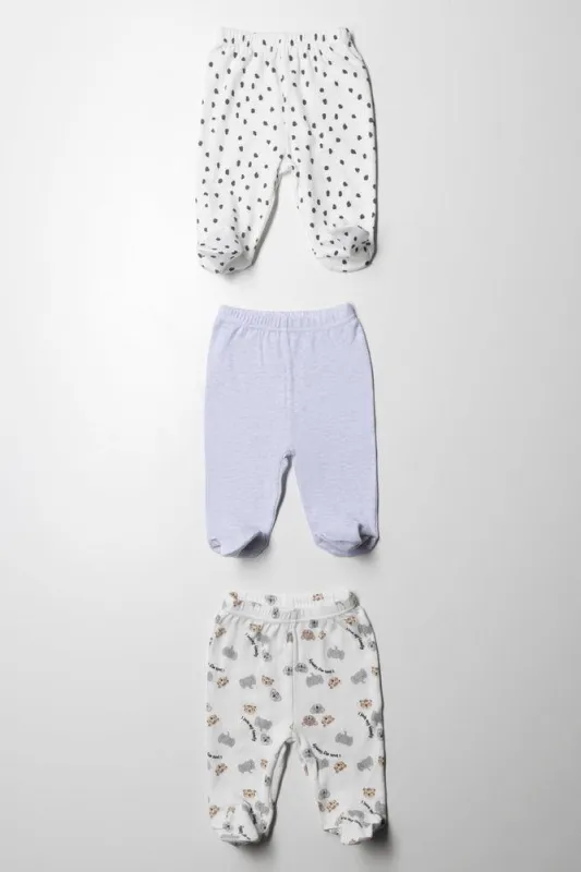 3 Pack Leggings Grey & Cream sold by Ackermas