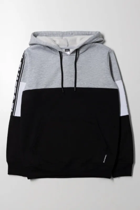 Colourblock Hoodie Black sold by Ackermas