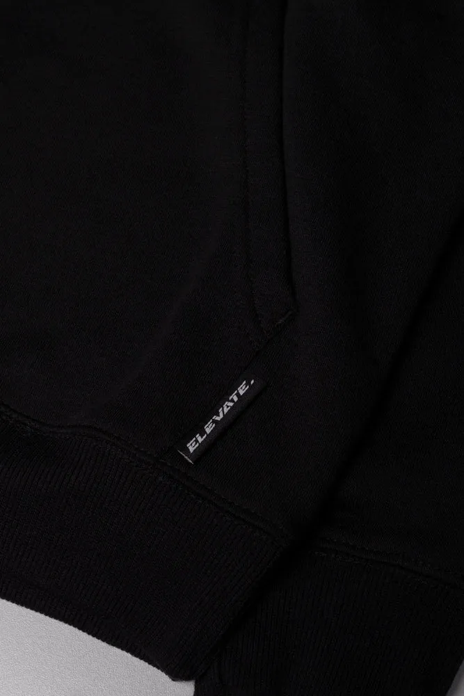 Colourblock Hoodie Black sold by Ackermas product image thumbnail 2