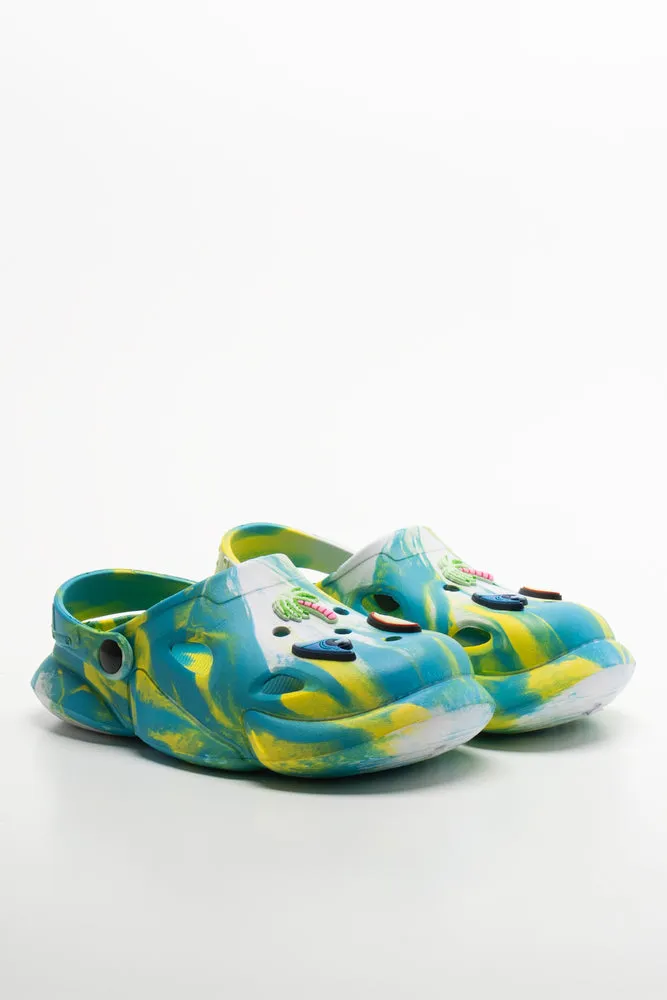 Tie Dye Clog Multi sold by Ackermas