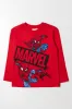 Spider-Man Long Sleeve T-Shirt Red sold by Ackermas