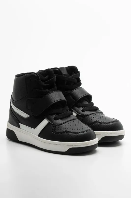 Skate High Top Sneaker Black sold by Ackermas